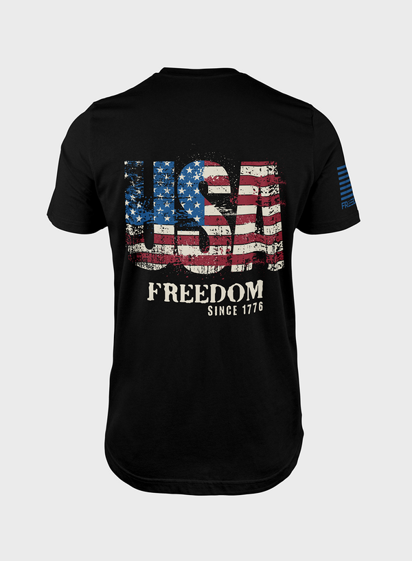 USA Freedom Since 1776 Tee- T- Shirt