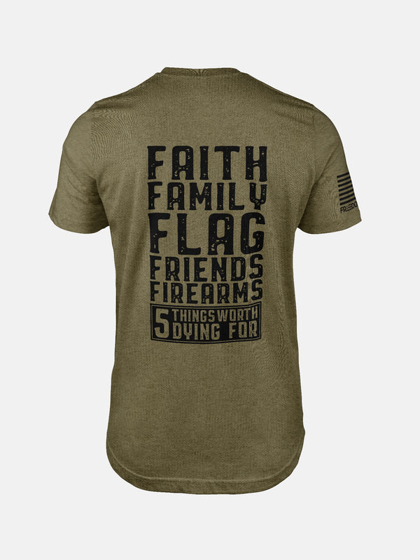 Olive To Die For patriotic shirt by FreedomBuilt