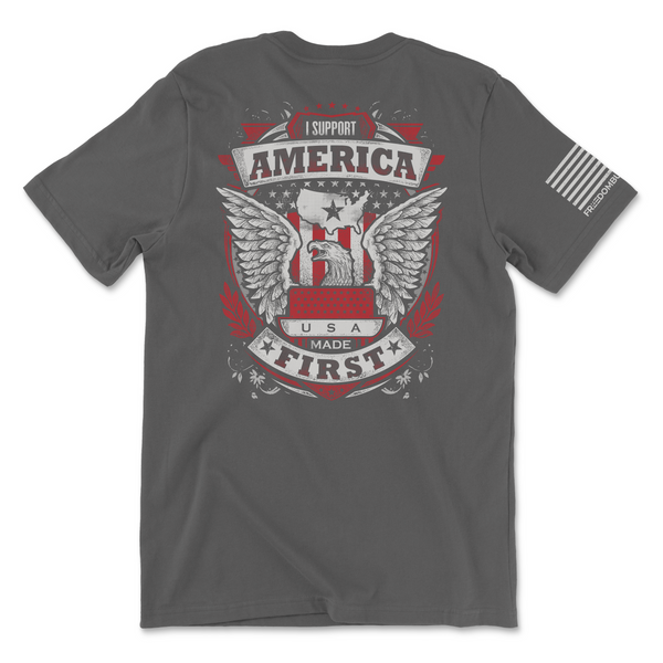 America First Eagle- Womens- T-Shirt
