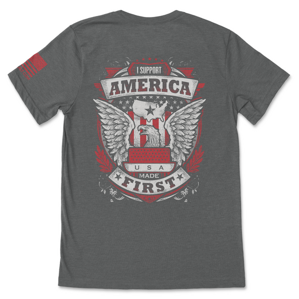 America First Eagle- Womens- T-Shirt