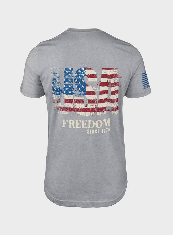 USA Freedom Since 1776 Tee- T- Shirt