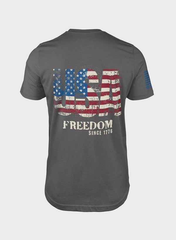 USA Freedom Since 1776 Tee- T- Shirt