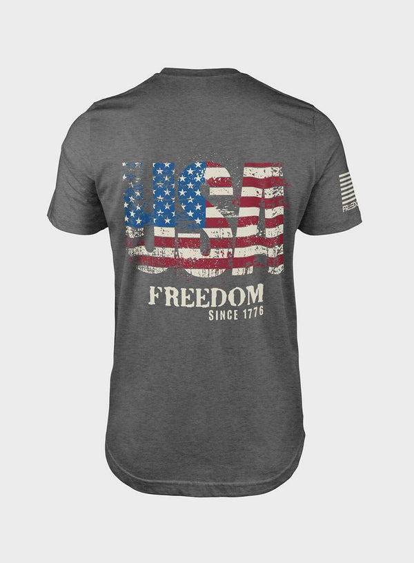 USA Freedom Since 1776 Tee- T- Shirt