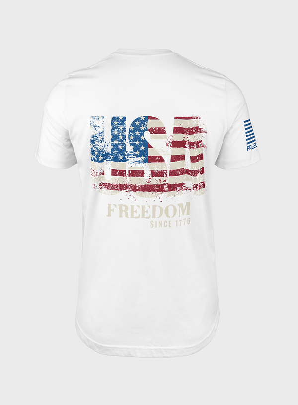 USA Freedom Since 1776 Tee- T- Shirt