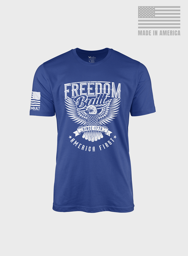 FreedomBuilt Eagle- Women's- T-Shirt