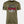 Olive t-shirt with 'Nobody Trumps America' text and flag design on patriotic shirt by FreedomBuilt