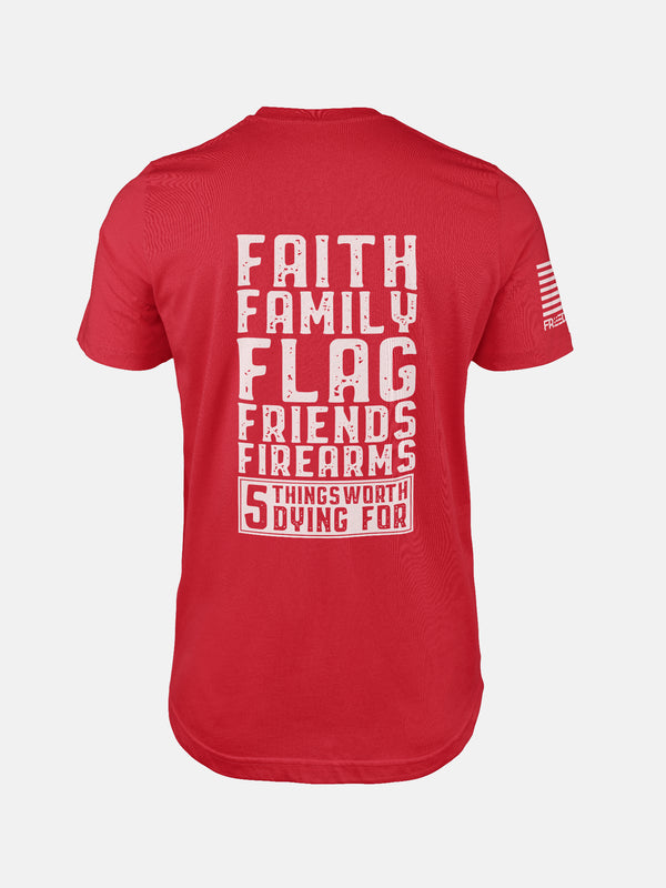 Red To Die For patriotic shirt by FreedomBuilt