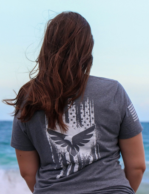 Freedom Flag- Women's T-Shirt