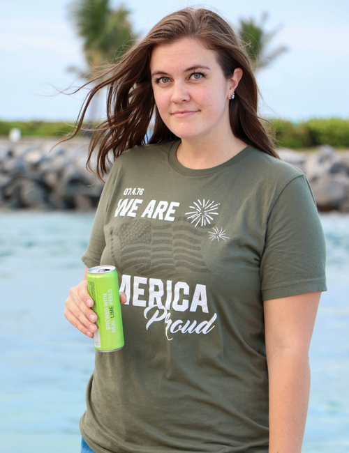 America Proud- Women's T-Shirt