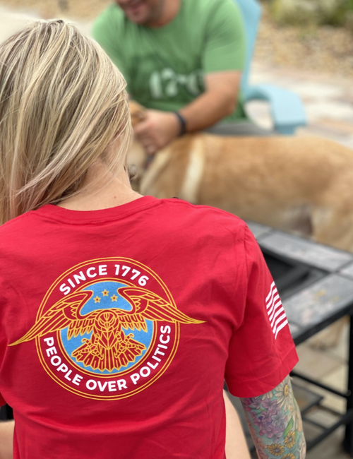 Freedom Eagle- Women's- T-Shirt